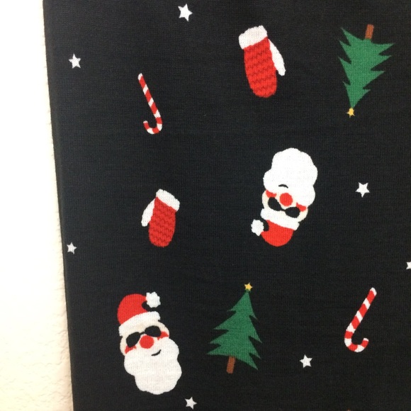 SO Christmas Santa Leggings Pajama Bottoms - Picture 4 of 8